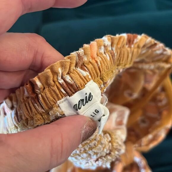 Aerie High Low Halter Maxi Sundress, size L - Picture 9 of 12